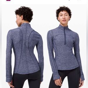 Lululemon Run Briskly 1/2 zip